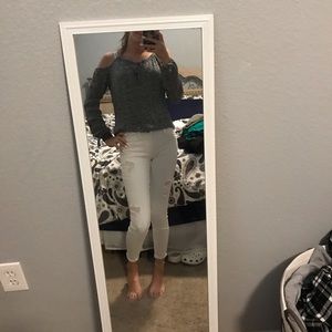 Green Flowery Tank top